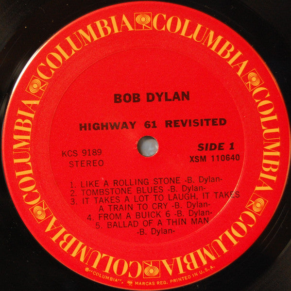 Bob Dylan : Highway 61 Revisited (LP, Album, RE, Ter)