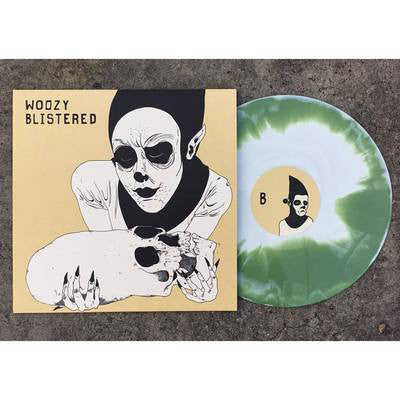 Woozy (2) : Blistered (LP, Album, Whi)