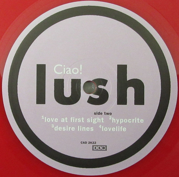 Lush : Ciao! Best Of Lush (2xLP, Comp, Ltd, RE, Red)