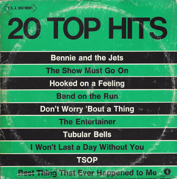 Various : 20 Top Hits (2xLP, Comp)