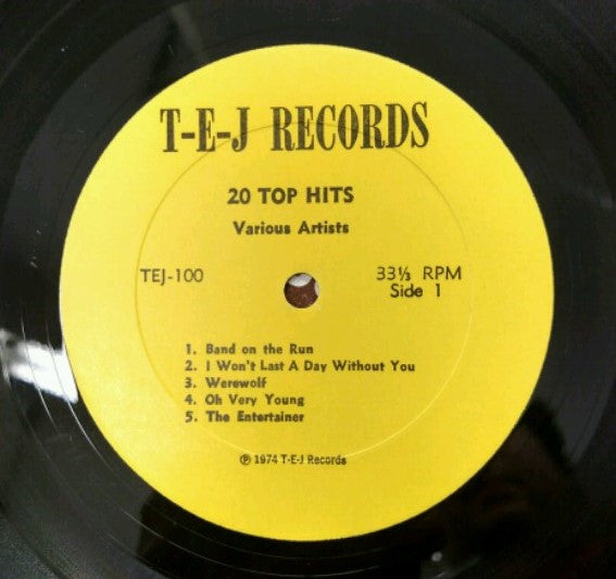 Various : 20 Top Hits (2xLP, Comp)