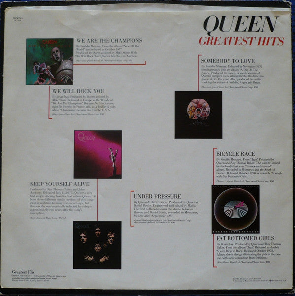 Queen : Greatest Hits (LP, Comp, SP )