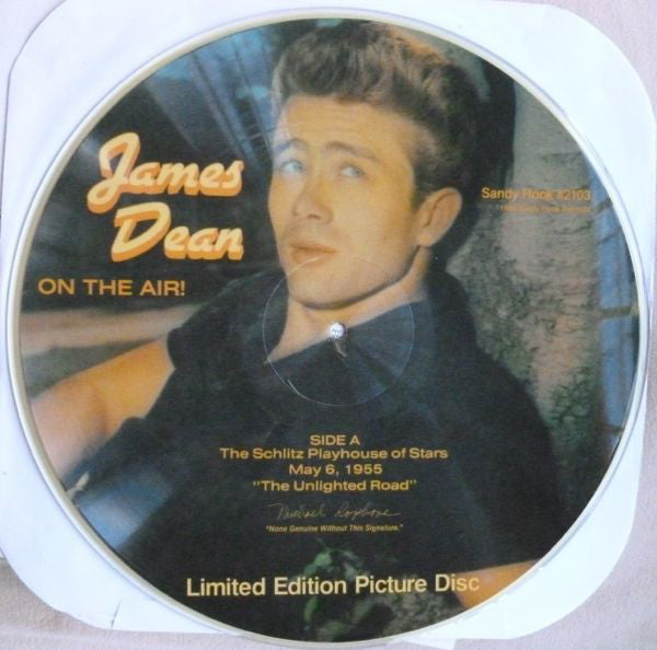James Dean : On The Air! (LP, Album, Pic)