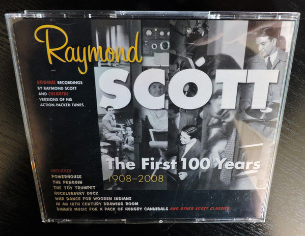 Various : Raymond Scott - The First 100 Years 1908-2008 (3xCD, Comp, Promo, S/Edition)