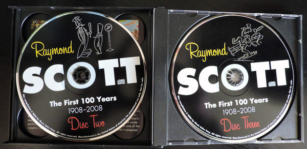 Various : Raymond Scott - The First 100 Years 1908-2008 (3xCD, Comp, Promo, S/Edition)