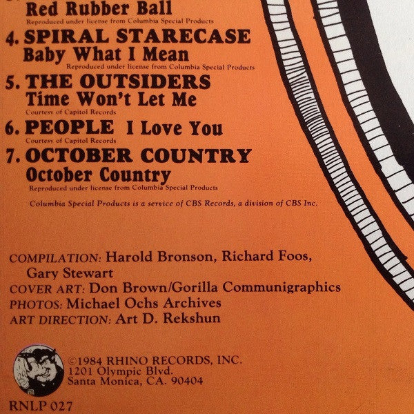 Various : Nuggets Volume Three: Pop (LP, Comp)