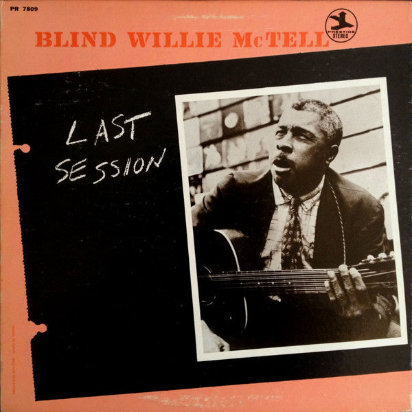 Blind Willie McTell : Last Session (LP, Album, RE)