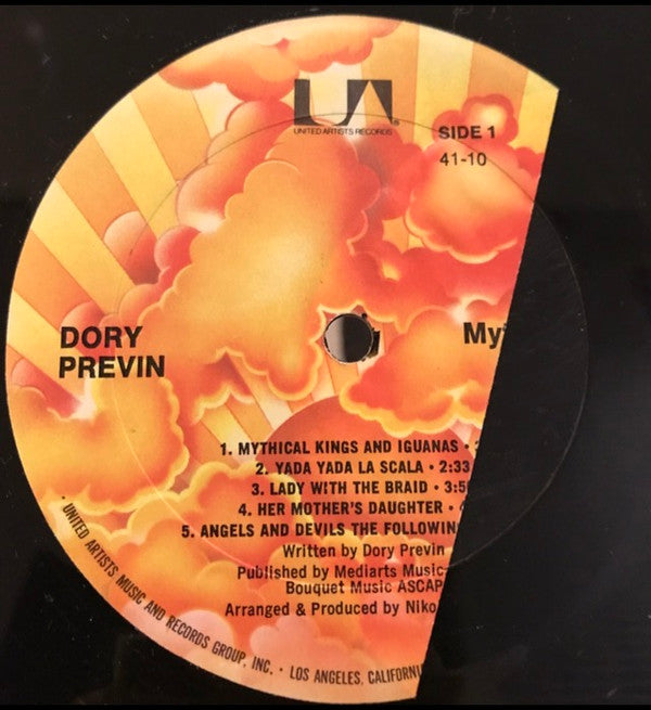Dory Previn : Mythical Kings And Iguanas (LP, Album, RE, Gat)