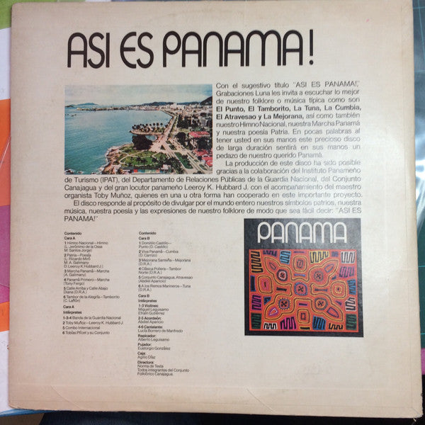 Various : Así Es Panamá! (LP)
