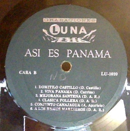 Various : Así Es Panamá! (LP)