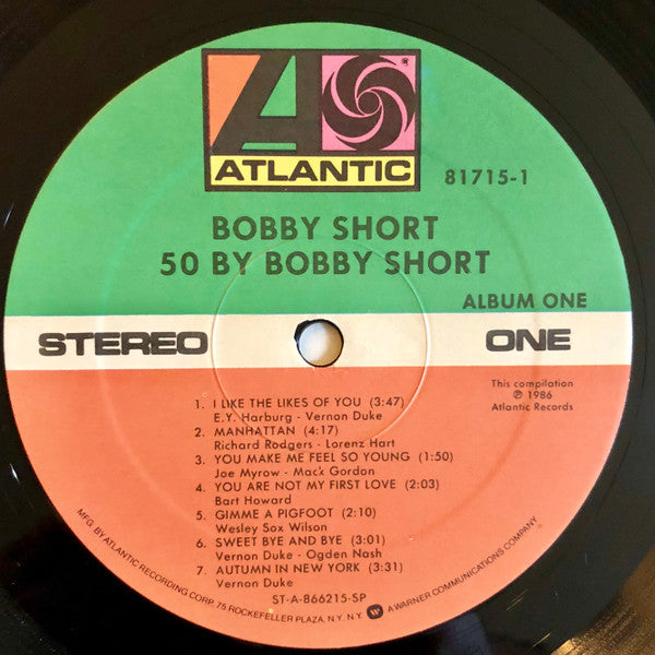 Bobby Short : 50 By Bobby Short (4xLP, Album, Comp)