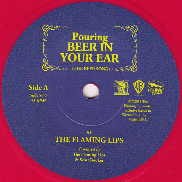 The Flaming Lips : The Story Of Yum Yum And Dragon (7", RSD, Single, Ltd, Pin)