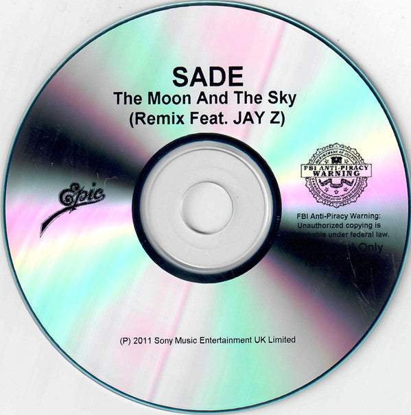 Sade Featuring Jay-Z : The Moon And The Sky (Remix) (CDr, Single, Promo)