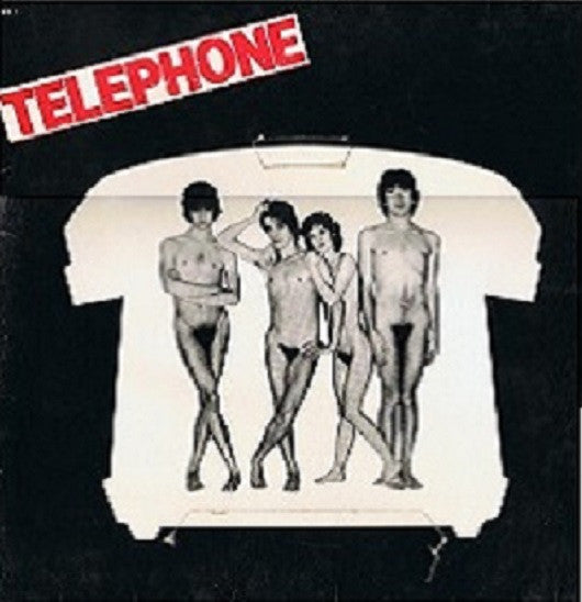 Telephone* : La Bombe Humaine/J'Suis Parti De Chez Mes Parents (7", Shape, Dar)