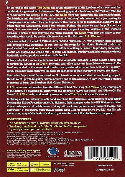 The Doors : Mr. Mojo Risin': The Story Of L.A. Woman (DVD-V, NTSC, All)