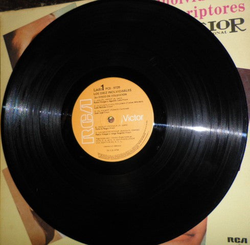 Various : Los Diez Inolvidables (LP, Comp)