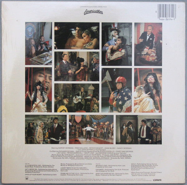 Various : Americathon (LP, Comp, Pit)