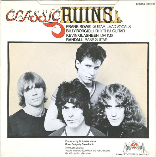 Classic Ruins : 1+1<2 (7", EP)