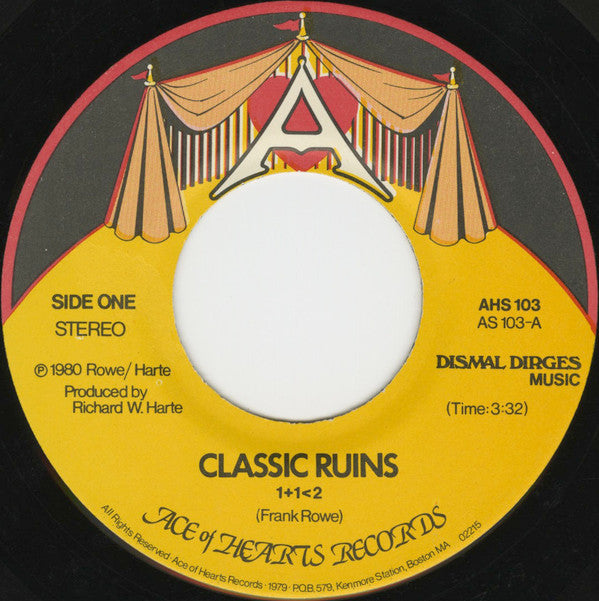 Classic Ruins : 1+1<2 (7", EP)