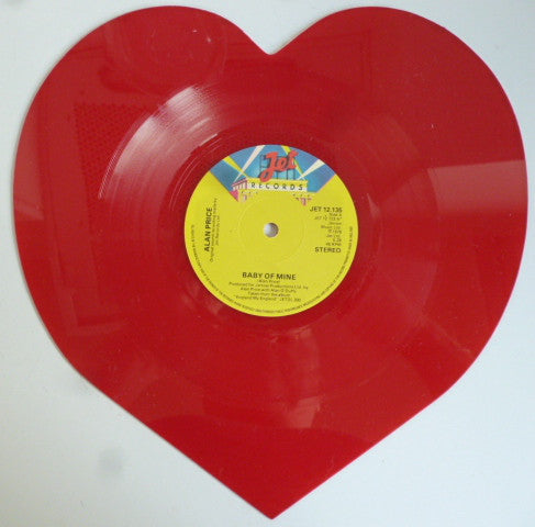 Alan Price : Baby Of Mine (10", Shape, Single)