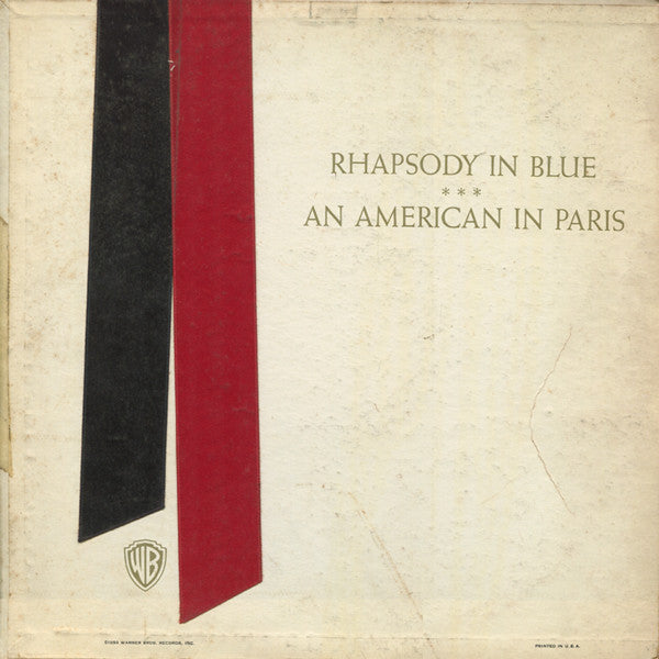 Ray Heindorf : Rhapsody In Blue / An American In Paris (LP, Mono)
