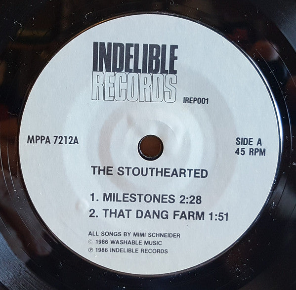 The Stouthearted : The Stouthearted (7", EP)