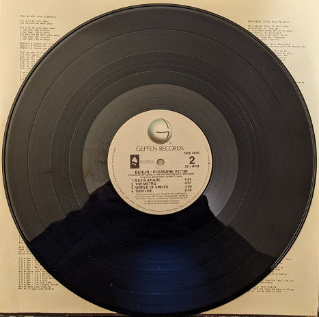 Berlin : Pleasure Victim (LP, Album, RE)