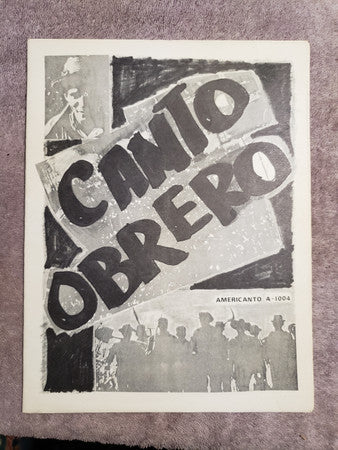 Various : Canto Obrero (LP, Album)