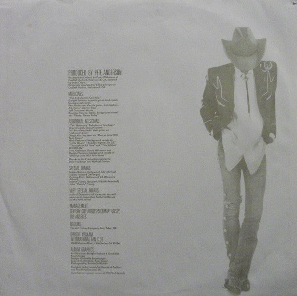 Dwight Yoakam : Hillbilly DeLuxe (LP, Album)