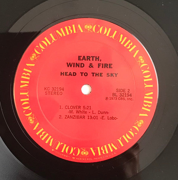 Earth, Wind & Fire : Head To The Sky (LP, Album, Pit)
