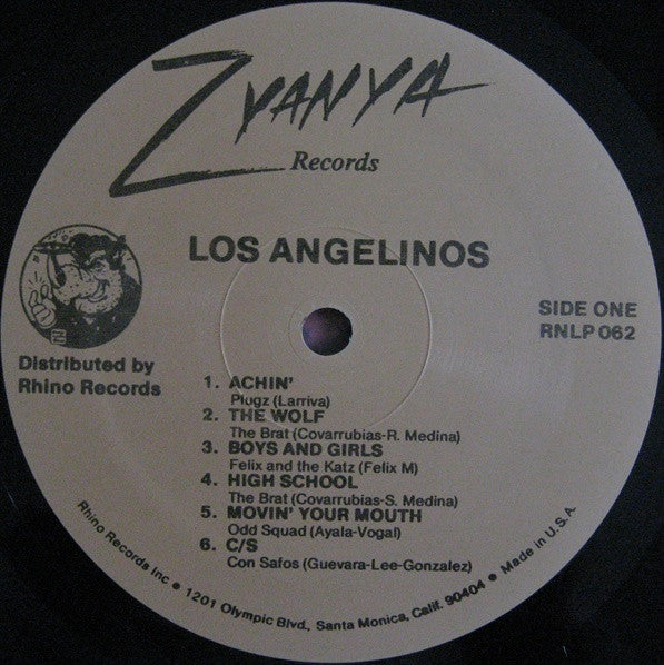 Various : Los Angelinos (The Eastside Renaissance) (LP, Comp)
