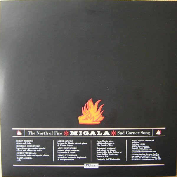 Migala : The North Of Fire (7", Single, Ltd, Red)