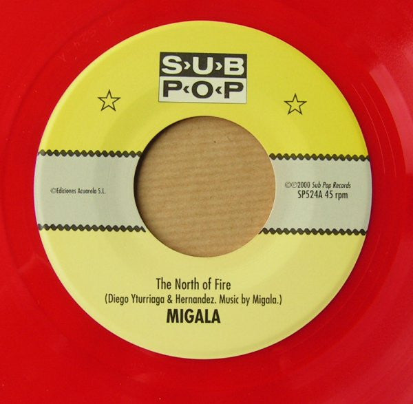 Migala : The North Of Fire (7", Single, Ltd, Red)