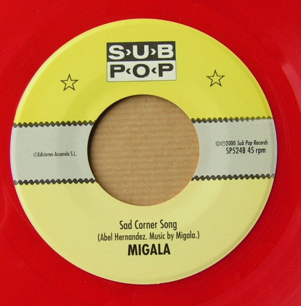 Migala : The North Of Fire (7", Single, Ltd, Red)