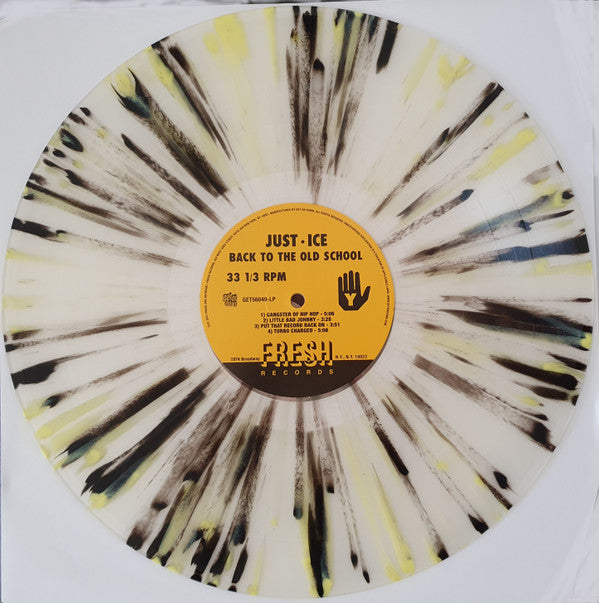 Just-Ice : Back To The Old School (LP, Album, RSD, Ltd, RE, Whi)