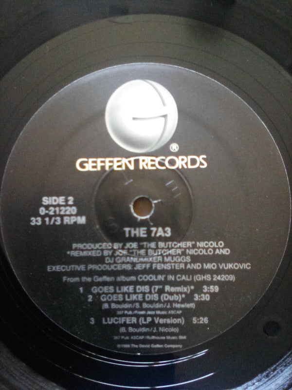 7A3 : Goes Like Dis (12", Maxi, Spe)
