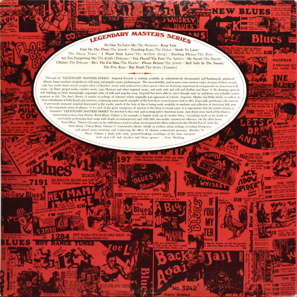 Various : Rhythm 'N' Blues Volume 1: The End Of An Era (LP, Comp, Mono, Res)