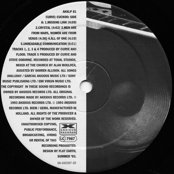 Curve : Cuckoo (LP, Album)