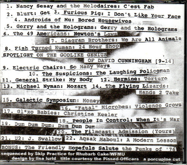 Various : Obey The New Wave: 1980 And All That -- UK, DIY, Etc.) (CDr, Comp, Unofficial)