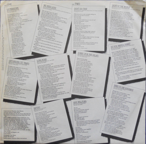 Novo Combo : Novo Combo (LP, Album, 18 )