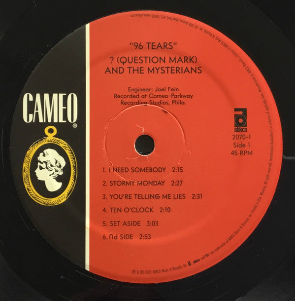? & The Mysterians : 96 Tears (LP, Album, RE)