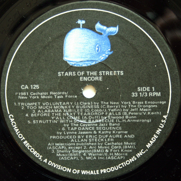 Various : Stars Of The Streets Encore (LP, Comp)