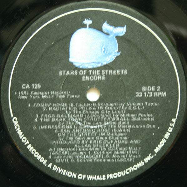 Various : Stars Of The Streets Encore (LP, Comp)