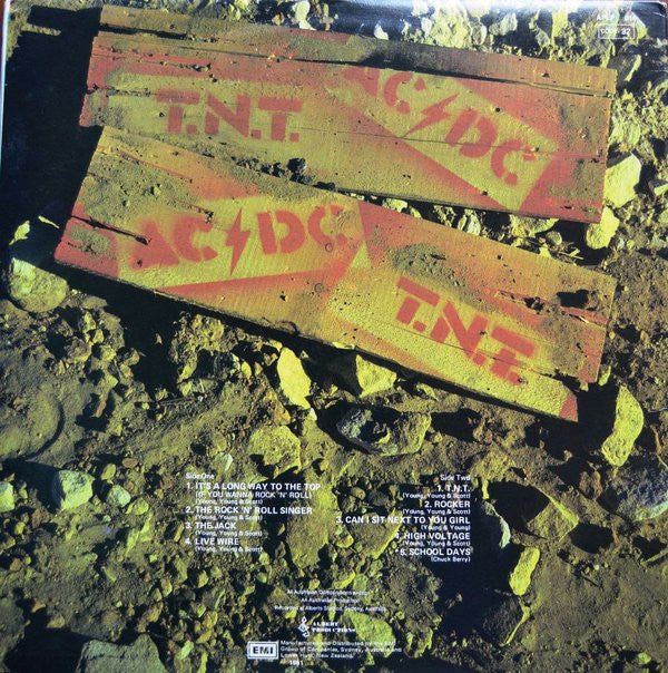 AC/DC : T.N.T. (LP, Album, RE, Gat)