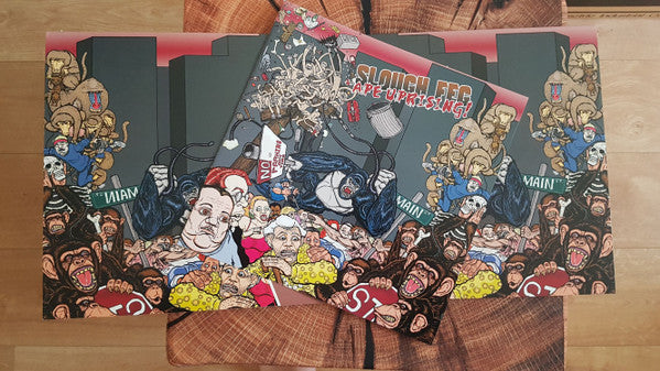 Slough Feg* : Ape Uprising! (LP, Album, Ltd)