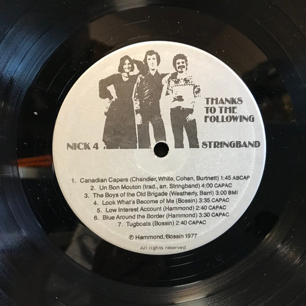Stringband : Thanks To The Following (LP)