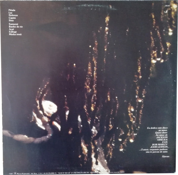 Djavan : Luz (LP, Album)