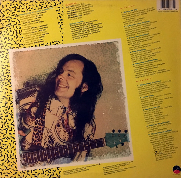 David Lindley And El Rayo-X : Very Greasy (LP, Album, SP )