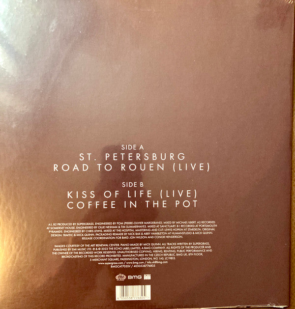 Supergrass : St. Petersburg (10", RSD, Single, Ltd, Plu)
