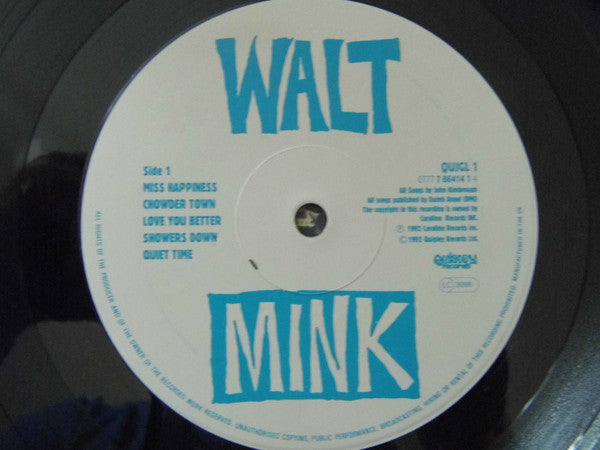 Walt Mink : Miss Happiness (LP, Album)